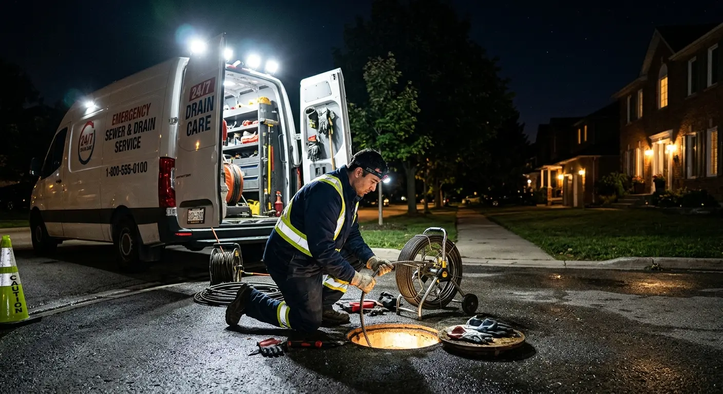 Emergency Drain Service in Ridgeland, MS